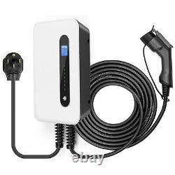 LEFANEV Level2 EV Charging Station 32/40Amp 220V Electric Vehicle Charger 14-50