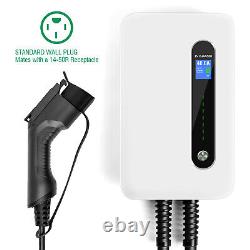 LEFANEV Level2 EV Charging Station 32/40Amp 220V Electric Vehicle Charger 14-50