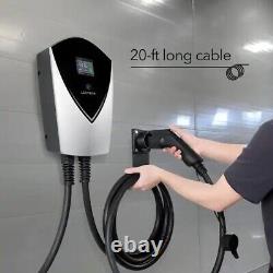 Lectron V-Box 48 Amp Electric Vehicle Charging Station for J1772 EVs