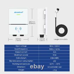 Level 2 AC Home Electric Vehicle Car Charger 7KW 32A EV Charging Station Wallbox