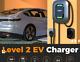 Level 2 EV Charger, TESSAN 40A/ 240V Wall Mount Electric Vehicle Charging Statio