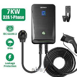 Level 2 EV Charging Station 32A Electric Vehicle Charger APP/WIFI NEMA14-50 240V