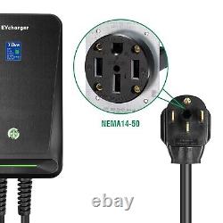 Level 2 EV Charging station Home Charger 32A 220V Electric Vehicle Charger 14-50