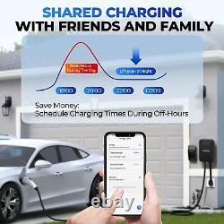 Level 2 EV Smart Home 32Amp Charging station 220V Electric Vehicle Charger 14-50