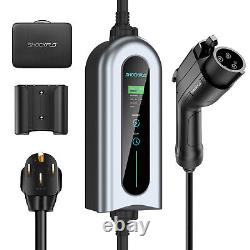 Level 2 Electric Vehicle Charger 32A EV Car Charging J1772 Cable Cord 240V 14-50