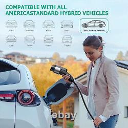 Level 2 Smart Electric Vehicle (EV) Charger 48 Amp, 240V, NEMA 14-50 Plug