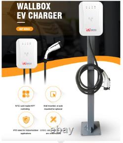 Level2 EV Charging Station 40A Electric Vehicle Charger APP/WIFI NEMA 14-50 240V