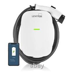 Leviton 32 Amp Level 2 Electric Vehicle Charging Station with Wi-Fi #EV32W