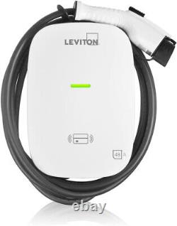 Leviton L2 Electric Vehicle Charging Station, 48 Amp, 208/240 VAC 11.6 kW