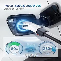 New For Tesla to J1772 Charging Adapter, Max 48A & 250V Electric Vehicle