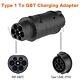 New Type 1 To GBT Charging Adapter 32A Single Phase EV Electric Vehicle Charger