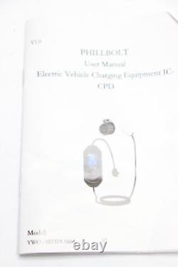 Phillbolt Electric Vehicle Charging Equipment YWCC-M232A-06M