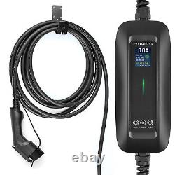 Portable 6-16 Amp EV Charger Type 1 Electric Vehicle Charging Cable Timed NM6-20