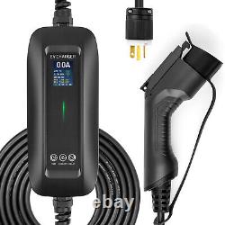 Portable 6-16 Amp EV Charger Type 1 Electric Vehicle Charging Cable Timed NM6-20