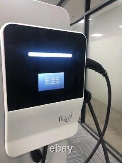 Public Electric Vehicle 11KW 22KW Type2 EV Charging Station High Quality