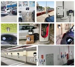 Public Electric Vehicle 11KW 22KW Type2 EV Charging Station High Quality