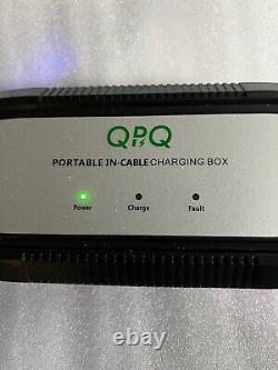 QPQ Black White Safety Portable Electric Vehicle Car Charging Station