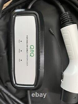 QPQ Level 1 Electric Vehicle Charger 16 amps 110v J1772 5-15 Nema