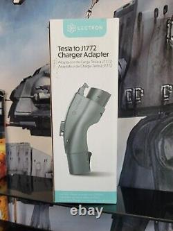 Tesla to J1772 Charging Adapter, Max 48A & 250V (Black) Electric Vehicle