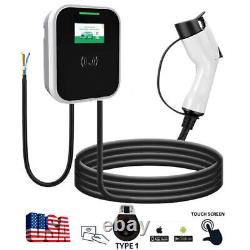 Type 1 AC Home Electric Vehicle Car Charger 7KW 32A EV Charging Station Wallbox