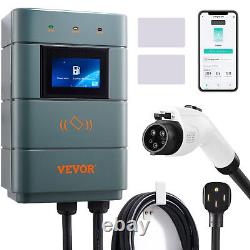 VEVOR Level 2 EV Charging Station 48A Home Electric Vehicle Charger NEMA14-50