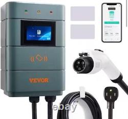 VEVOR Level 2 Electric Vehicle Charging Station, 0-48A Adjustable, 11.5 kW 240V